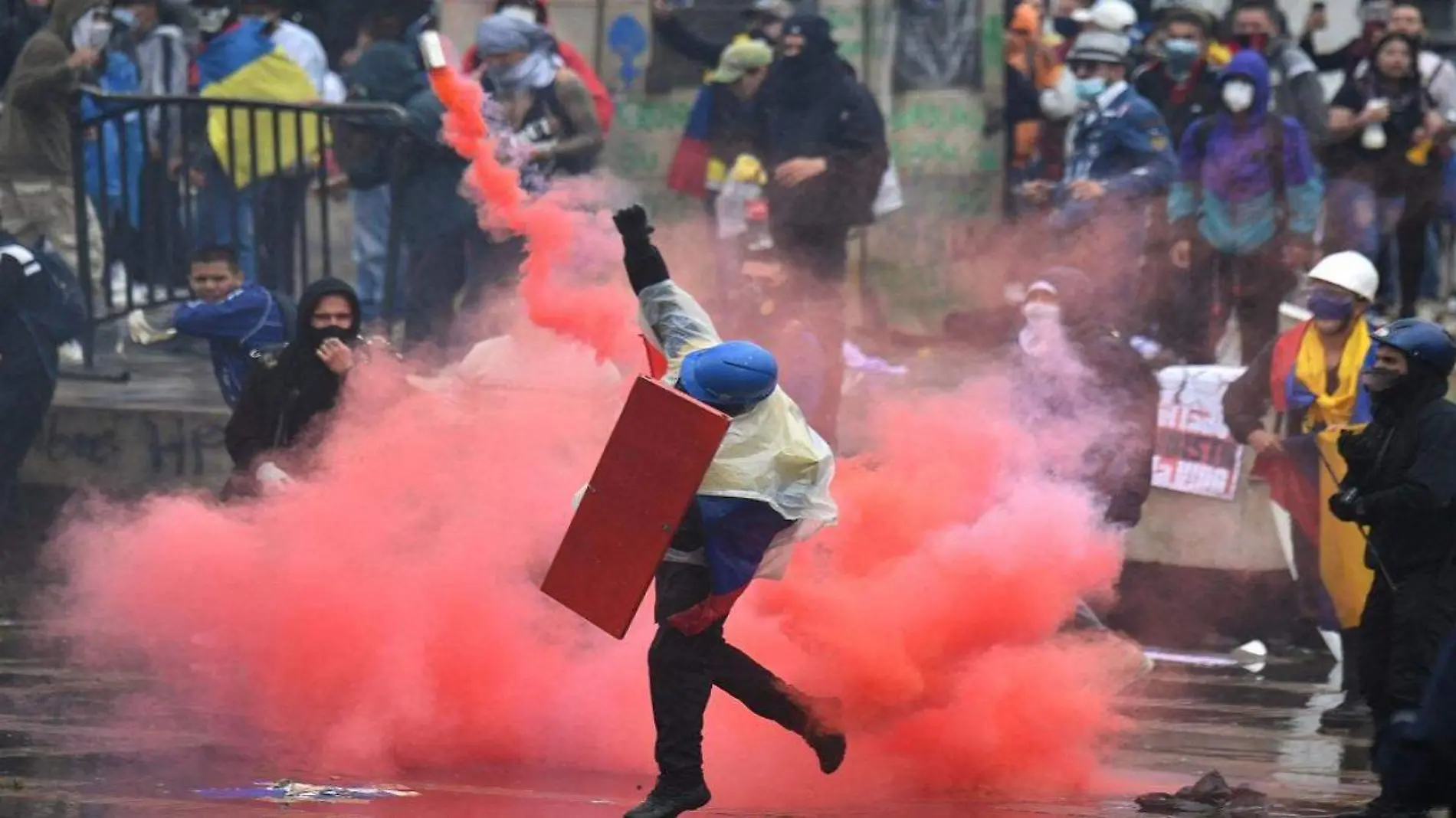 protestas colombiqa-AFP